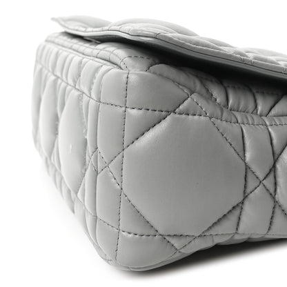 Christian Dior Calfskin Macrocannage Medium Caro Bag Iron Grey 10 of 10