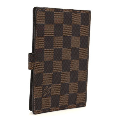 Louis Vuitton Damier Ebene Small Ring Agenda Cover 3 of 9