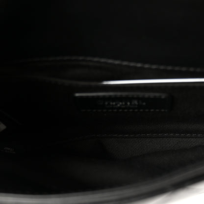 Chanel Calfskin Quilted CC Uniform Flap Belt Bag Black 5 of 11