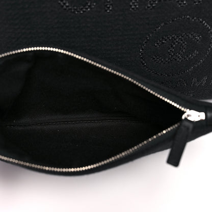 Chanel Mixed Fibers Small Deauville Tote Black 8 of 11
