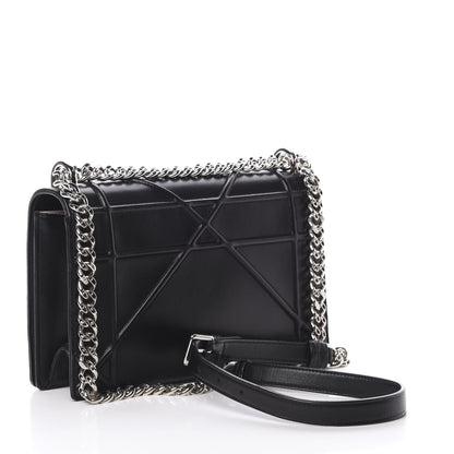 Christian Dior Lambskin Medium Diorama Flap Bag Black 3 of 17