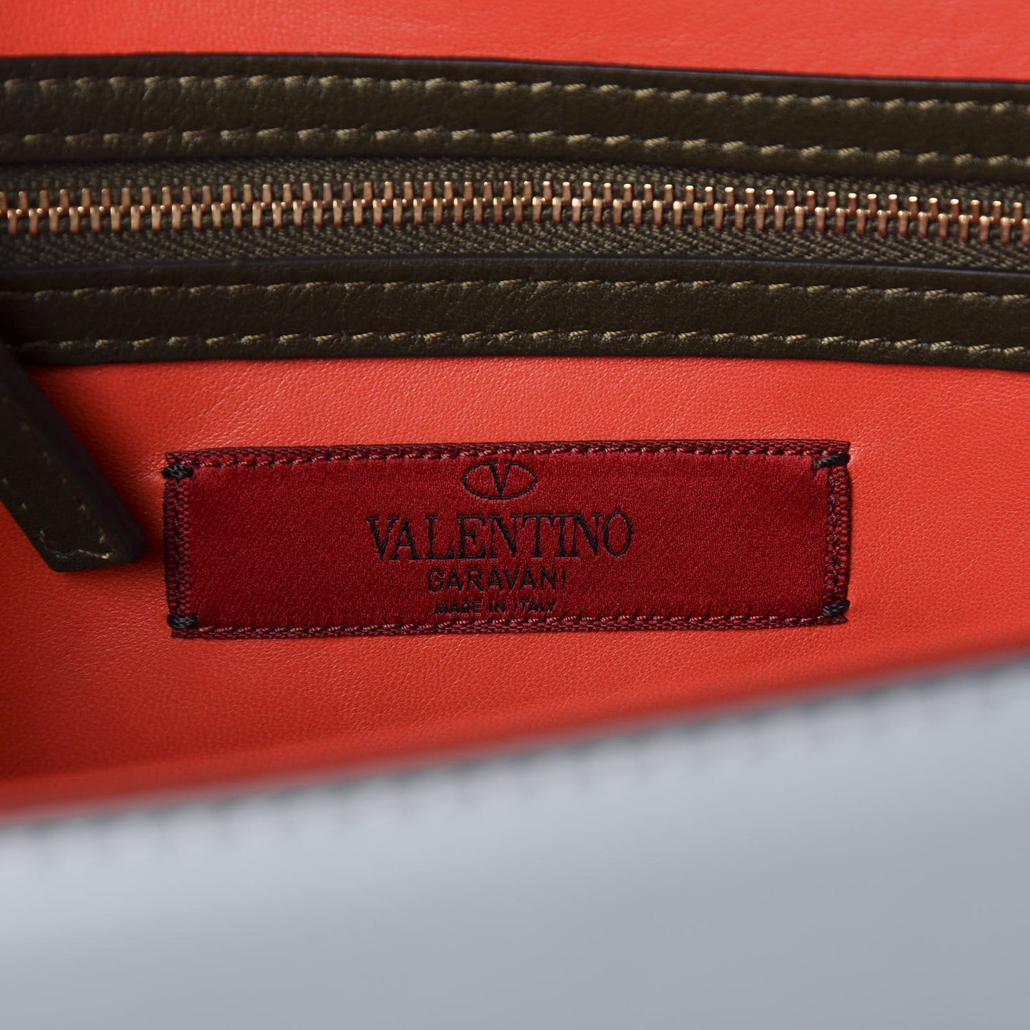 Vitello Medium Glam Lock Rockstud Flap Multicolor