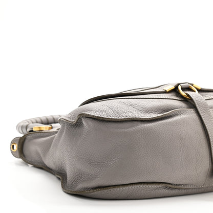 Chloe Calfskin Medium Marcie Satchel Cashmere Grey 10 of 11