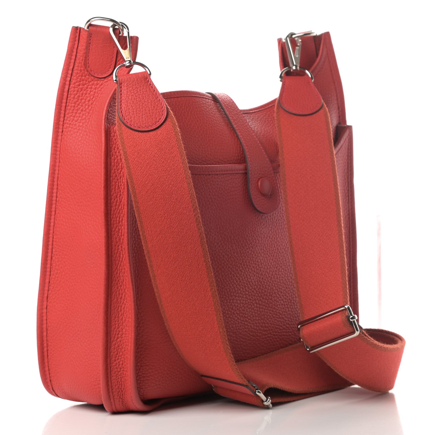 Hermes Taurillon Clemence Evelyne III GM Bougainvillea 3 of 12