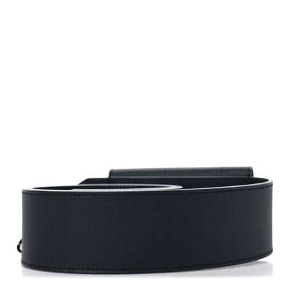 Hermes Swift Epsom Pocket Kelly Shoulder Strap Black 2 of 6