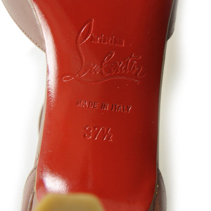 Christian Louboutin Leather Divi 70 Heels 37.5 6 of 7