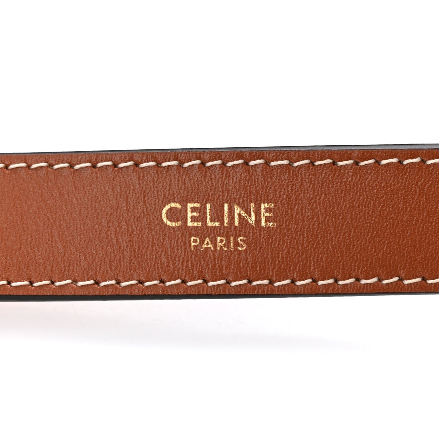 Triomphe Canvas Calfskin Ava Shoulder Bag Tan