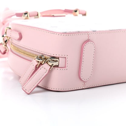 MCM Visetos Round Tote Powder Pink 9 of 11