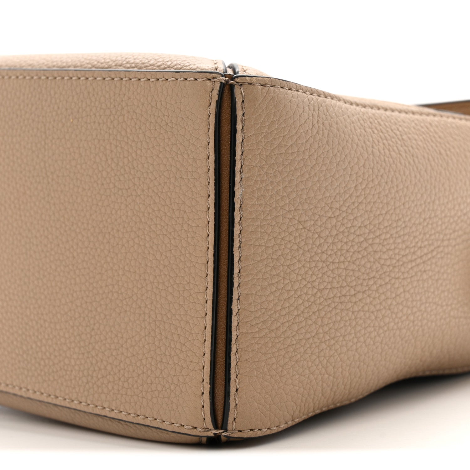 Loewe Grained Calfskin Small Puzzle Bag Sand Mink 9 of 13