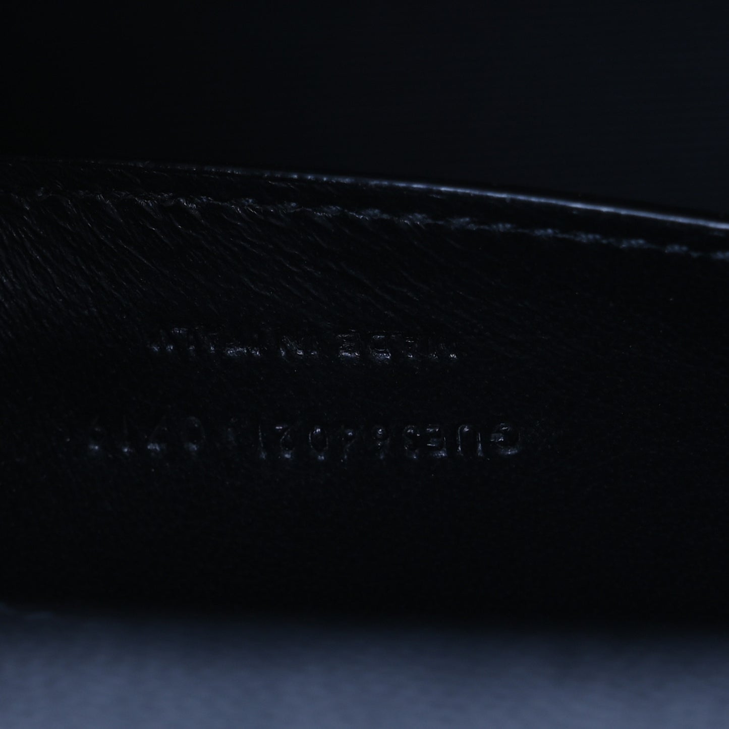 Grain De Poudre Medium Classic Monogram Kate Satchel Black