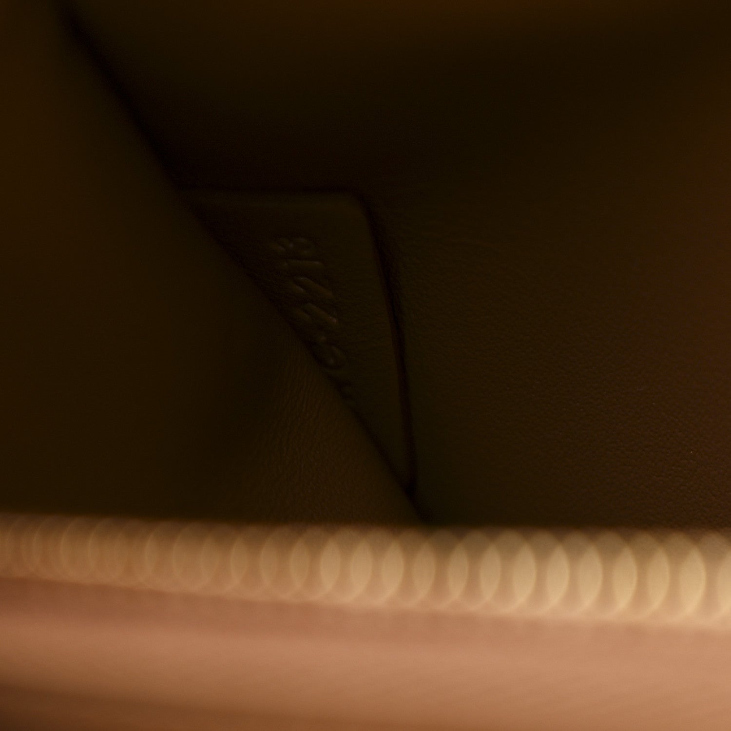 Celine Shiny Calfskin Medium Triomphe Bronze 8 of 12