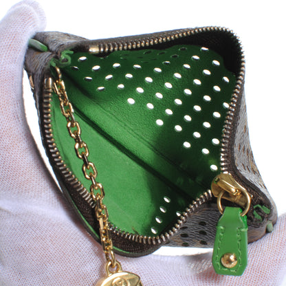 Louis Vuitton Monogram Perforated Key Pouch Green 7 of 7