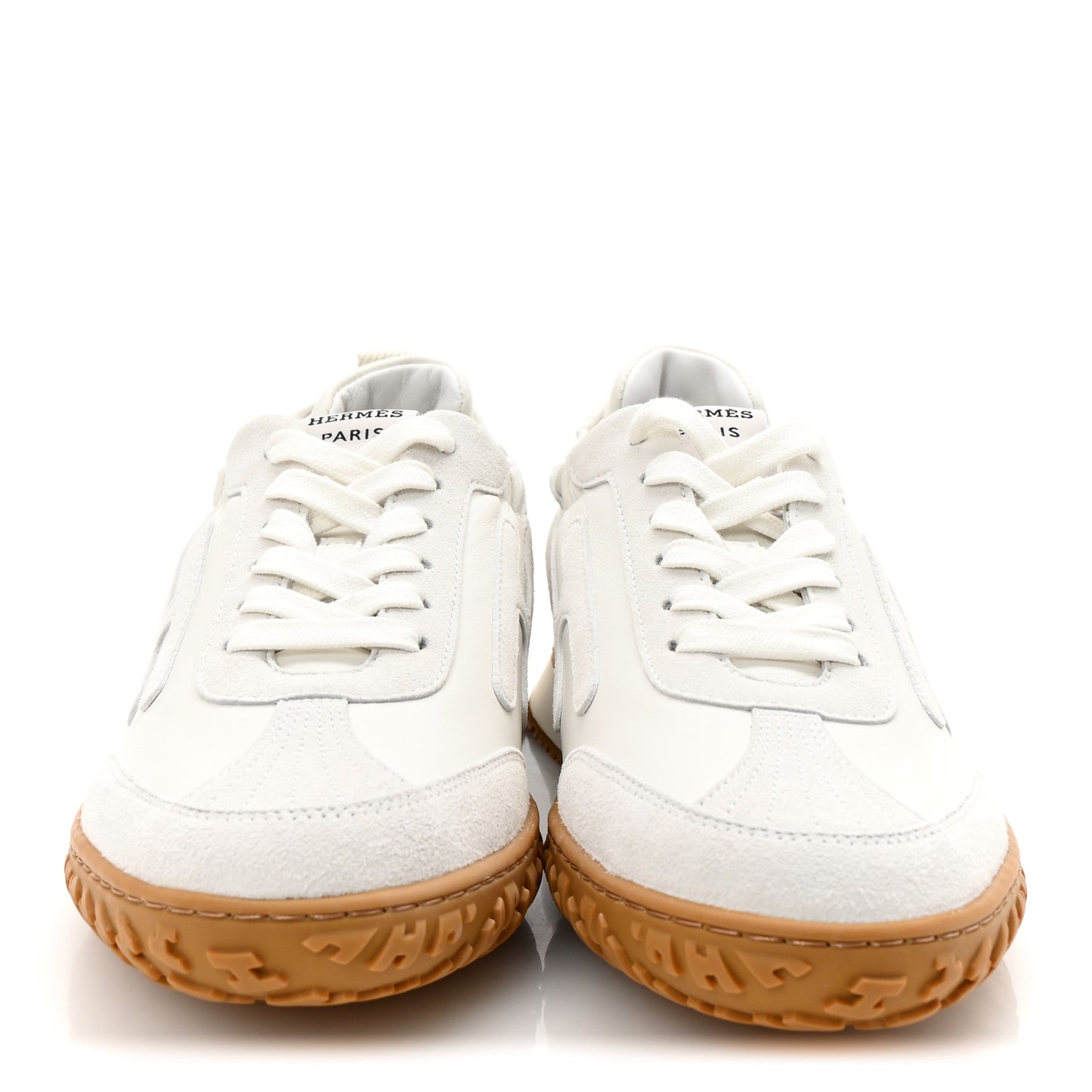 Nappa Suede Goatskin Jet Sneakers 37 White