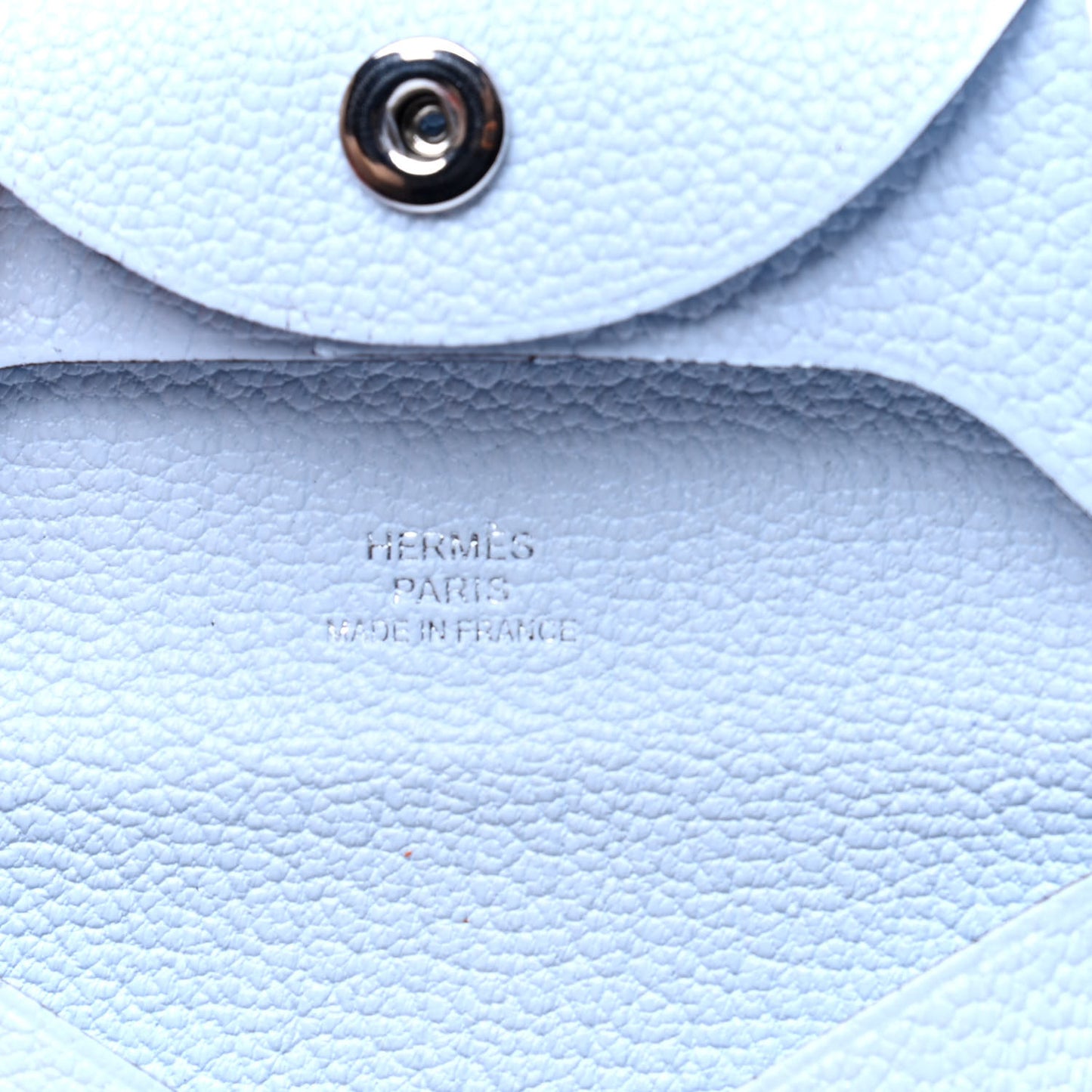 Chevre Mysore Bastia Coin Purse Bleu Brume