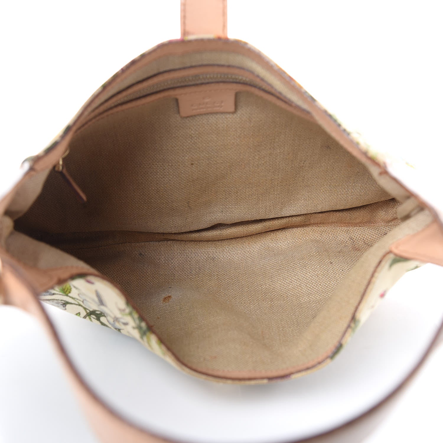 Gucci Canvas Floral Flora Small Jackie O Hobo White 5 of 19