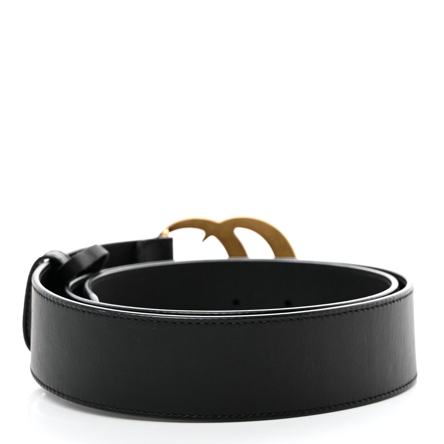 Gucci Calfskin Double G 40mm Belt 90 36 Black 2 of 5