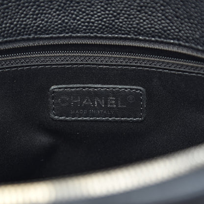 Chanel Caviar Quilted Grand Shopping Tote GST Black 6 of 10