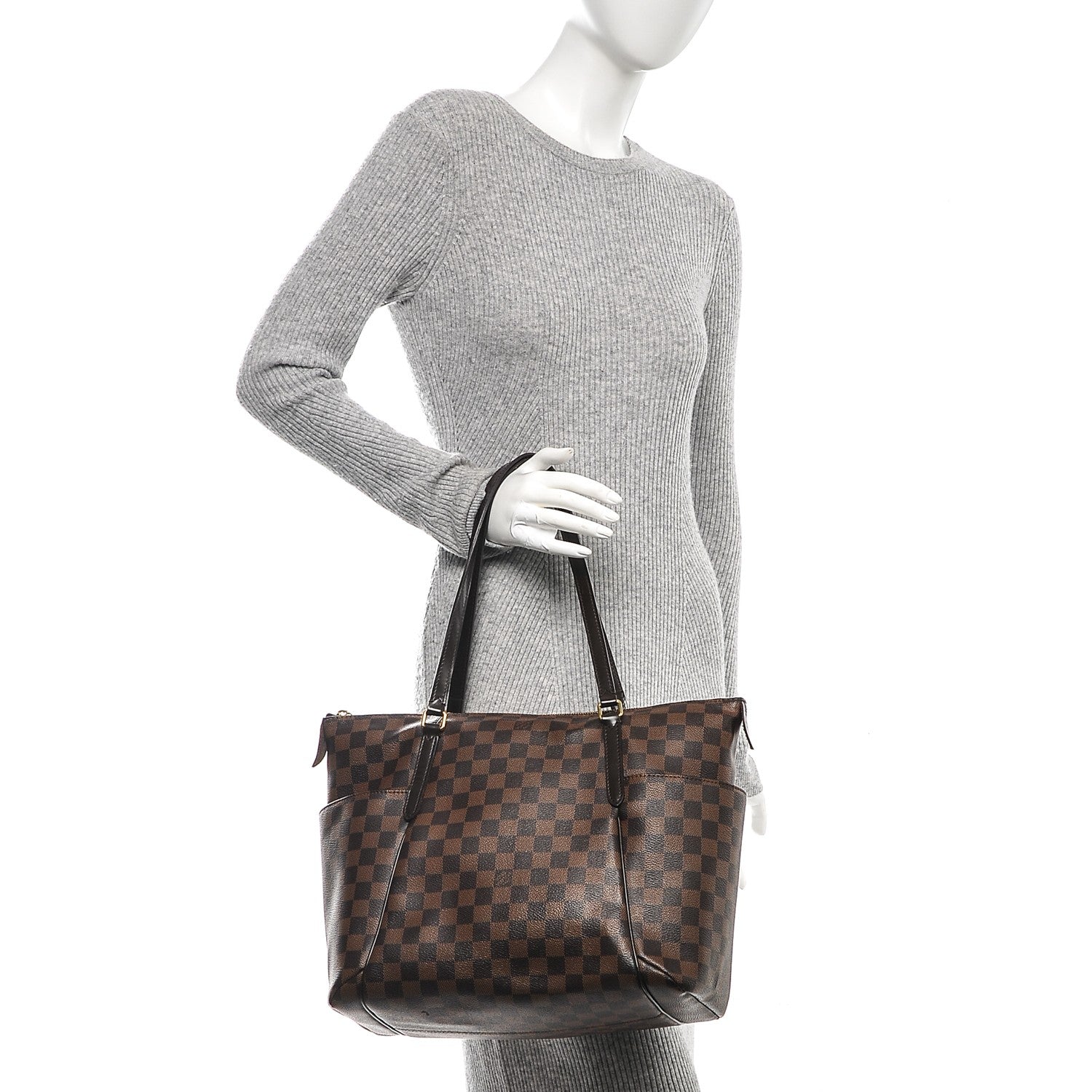 Louis Vuitton Damier Ebene Totally MM 2 of 8