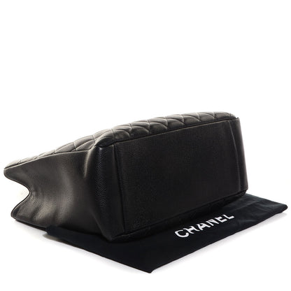 Chanel Caviar Quilted Grand Shopping Tote GST Black 4 of 7