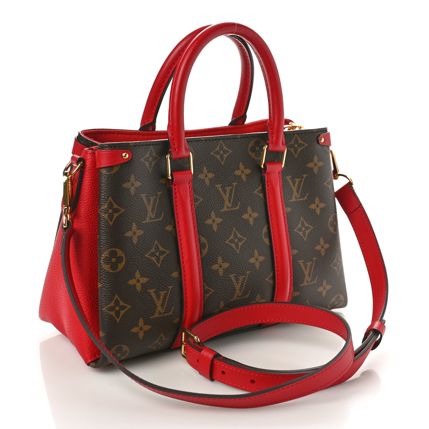 Louis Vuitton Monogram Soufflot BB Cherry 3 of 8