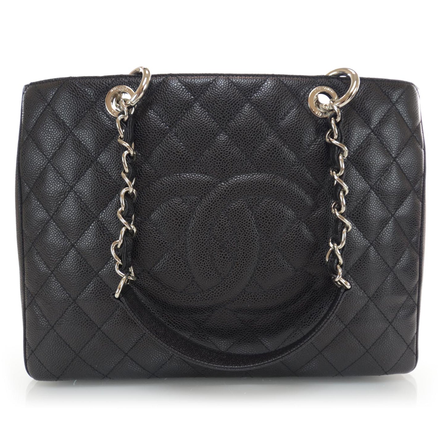 Caviar Grand Shopping Tote GST Black