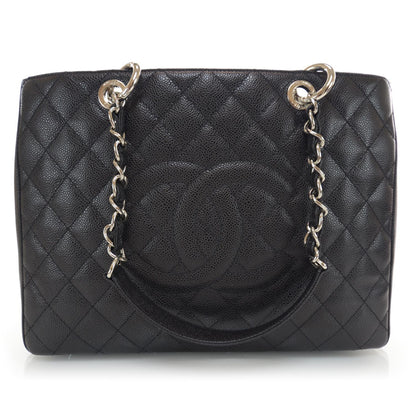 Chanel Caviar Grand Shopping Tote GST Black 1 of 8