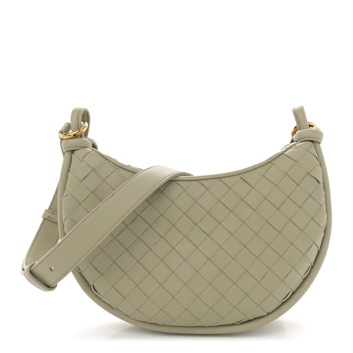 Bottega Veneta Nappa Intrecciato Small Gemelli Multipocket Bag Travertine Muse 1 of 10
