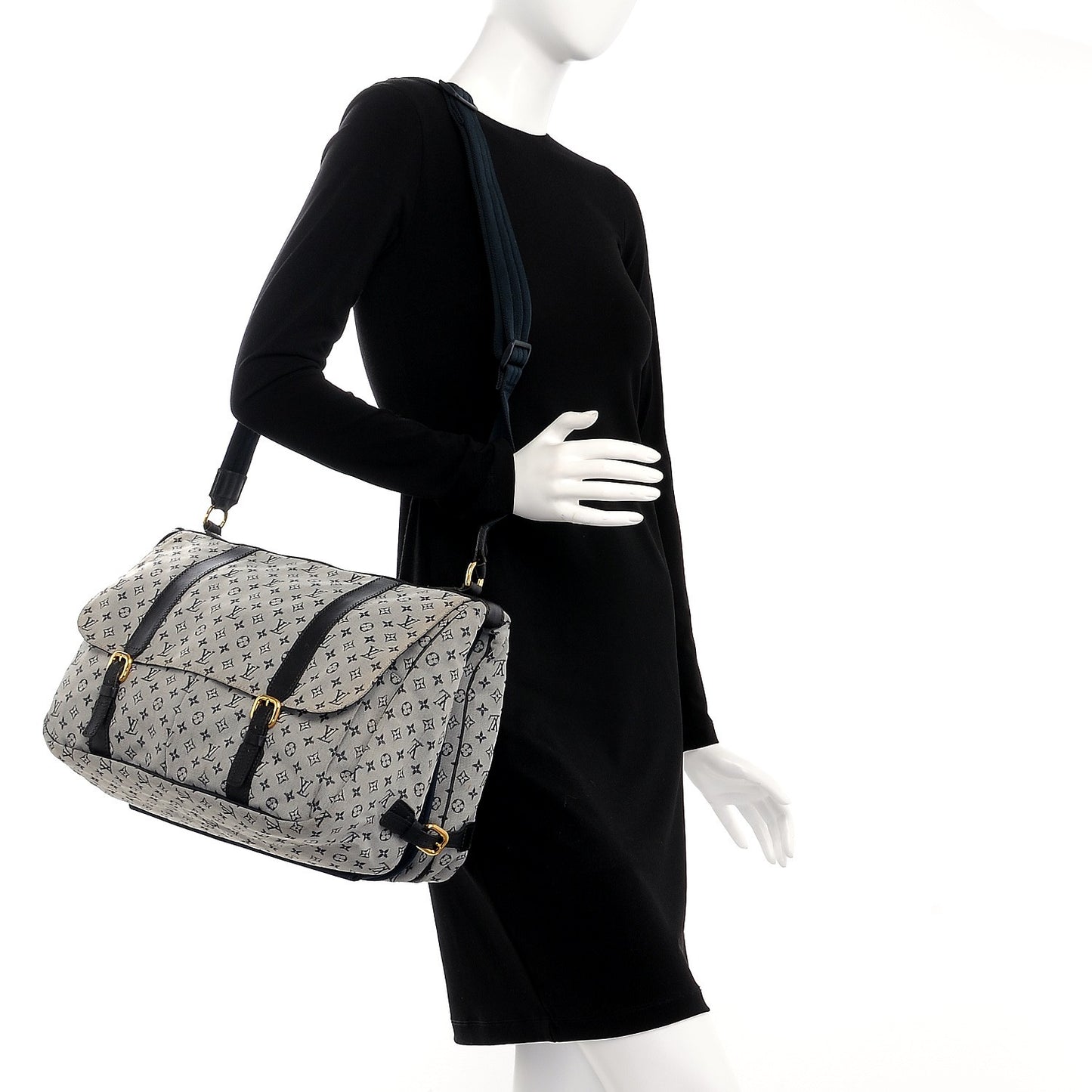 Mini Lin Sac a Langer Diaper Bag Blue