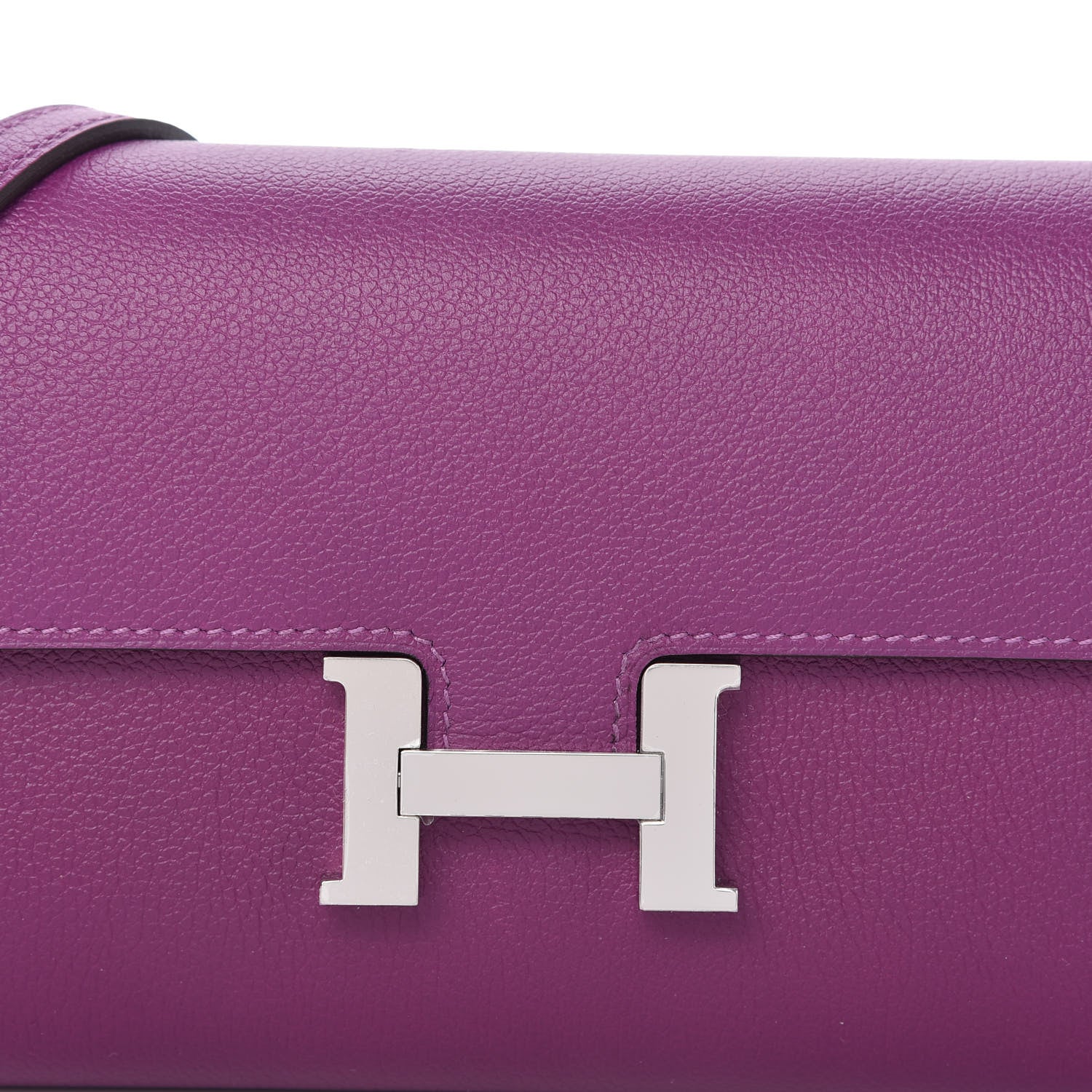 Hermes Evercolor Constance Wallet To Go Anemone 9 of 10