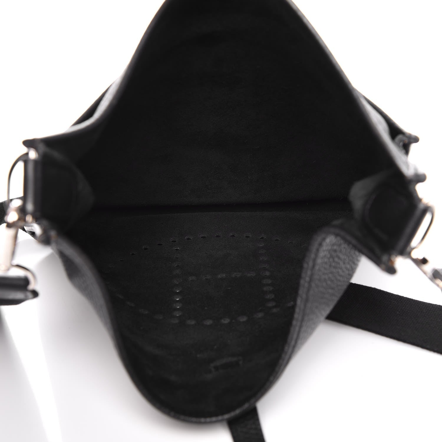 Hermes Taurillon Clemence Evelyne II PM Black 7 of 15