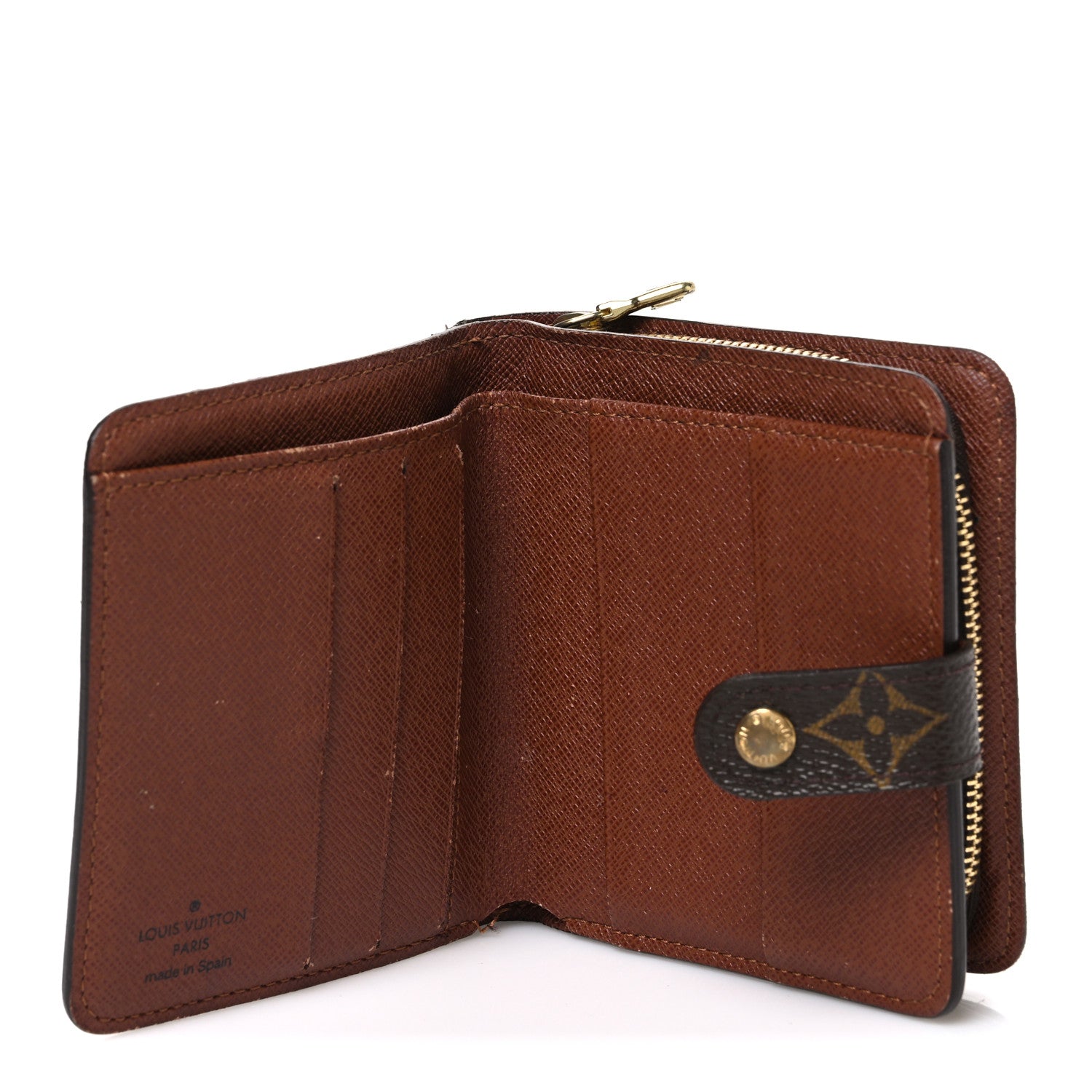 Louis Vuitton Monogram Compact Zippe Zipped Wallet 6 of 11