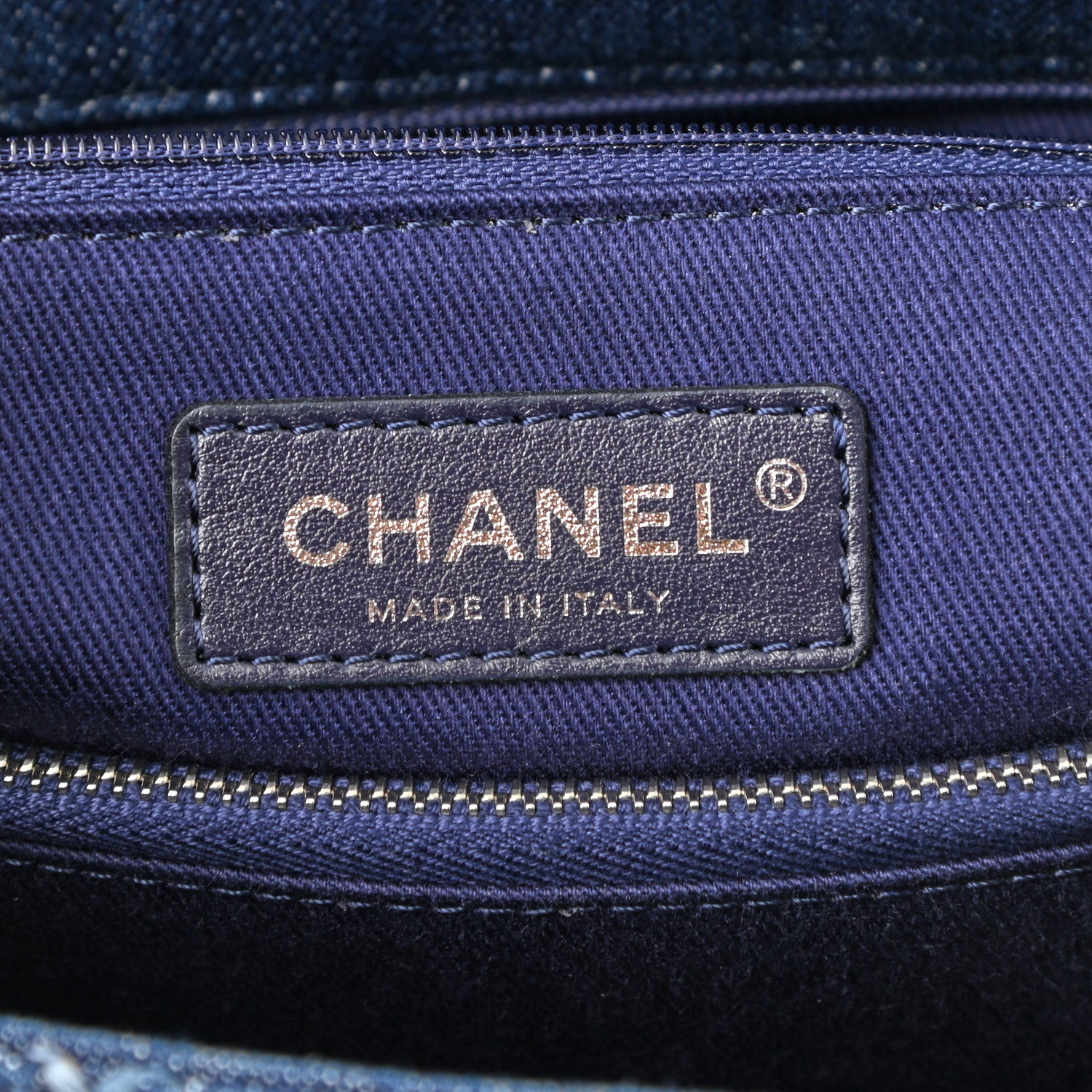 Chanel Denim Quilted Small Coco Handle Flap Blue 6 of 11