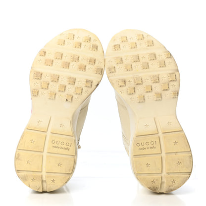 Gucci Calfskin GG Apple Womens Rhyton Sneakers 39 Ivory 4 of 4