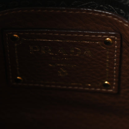 Prada Vitello Daino Tote Palissandro 6 of 11