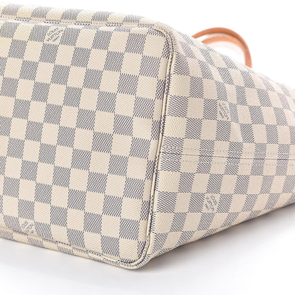 Louis Vuitton Damier Azur Neo Neverfull GM Rose Ballerine 10 of 10