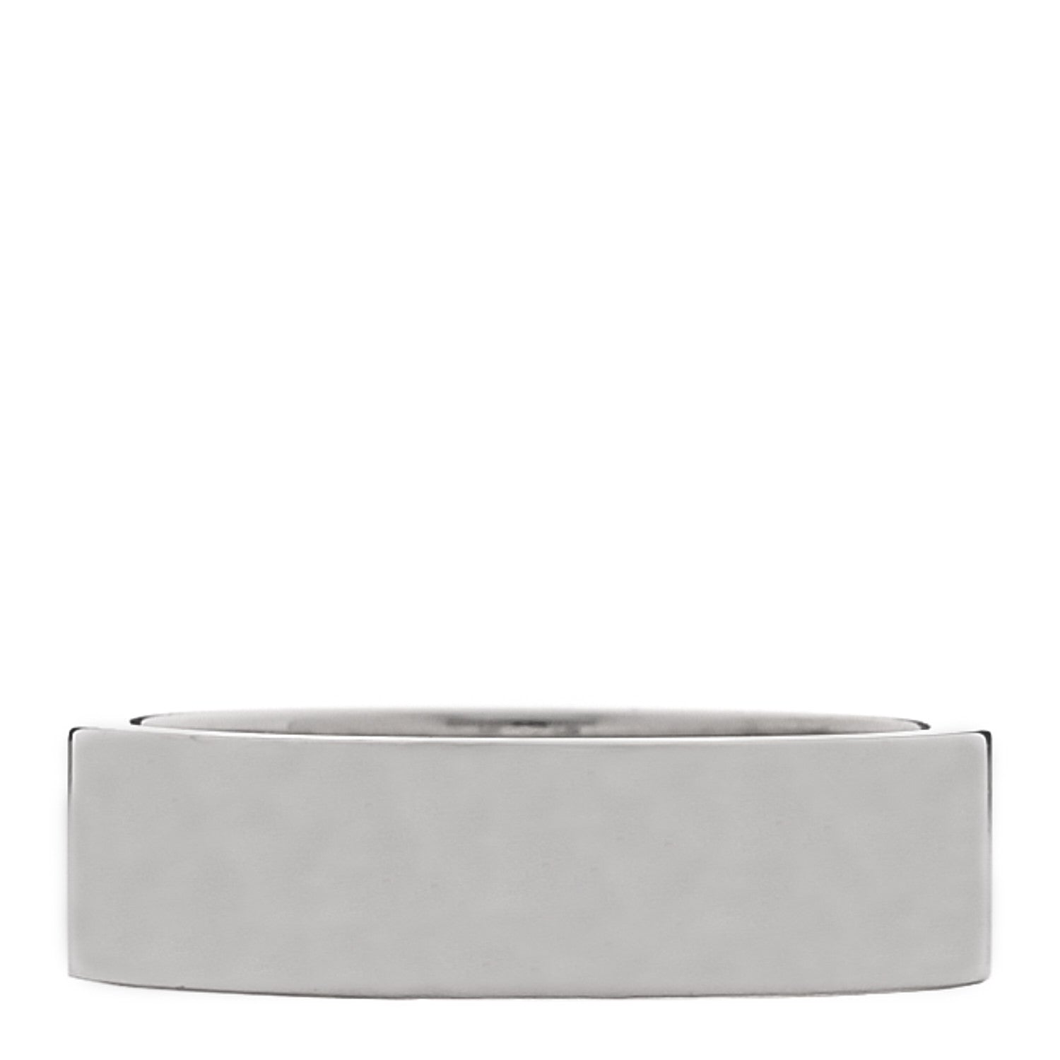 Hermes Sterling Silver PM Collier De Chien Ring 50 5.25 3 of 4