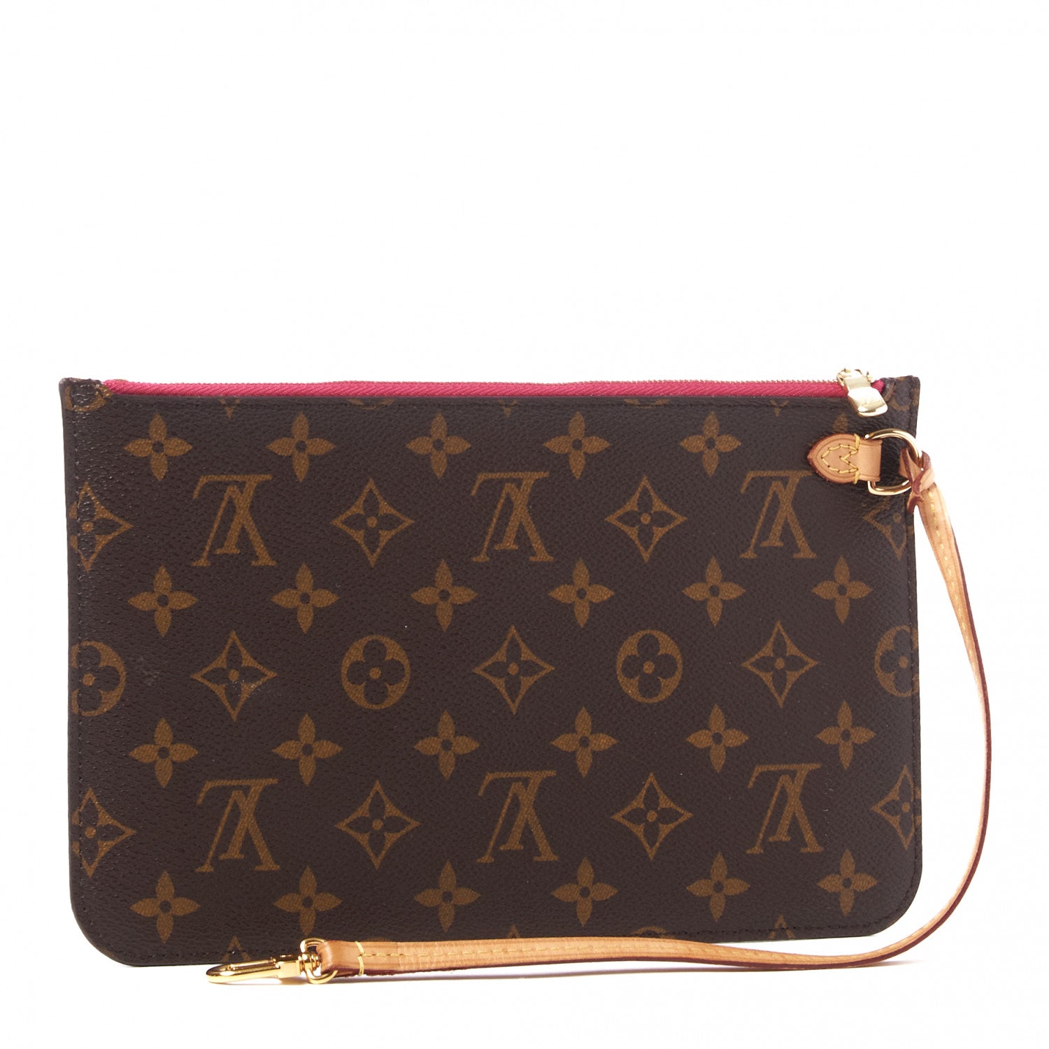 Louis Vuitton Monogram Neverfull MM GM Pochette Pivoine 2 of 7