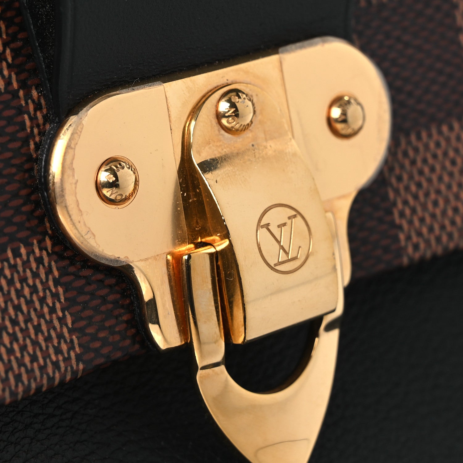 Louis Vuitton Damier Ebene Vavin PM Black 9 of 10