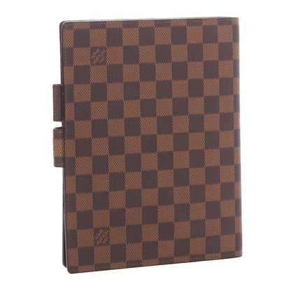 Louis Vuitton Damier Ebene Large Ring Agenda Cover 2 of 7