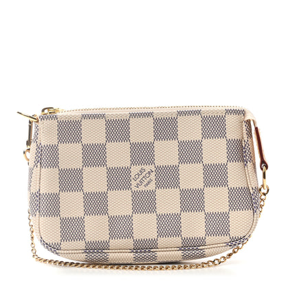 Louis Vuitton Damier Azur Mini Pochette Accessories 1 of 7
