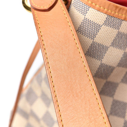 Louis Vuitton Damier Azur Delightful MM Pink 11 of 18