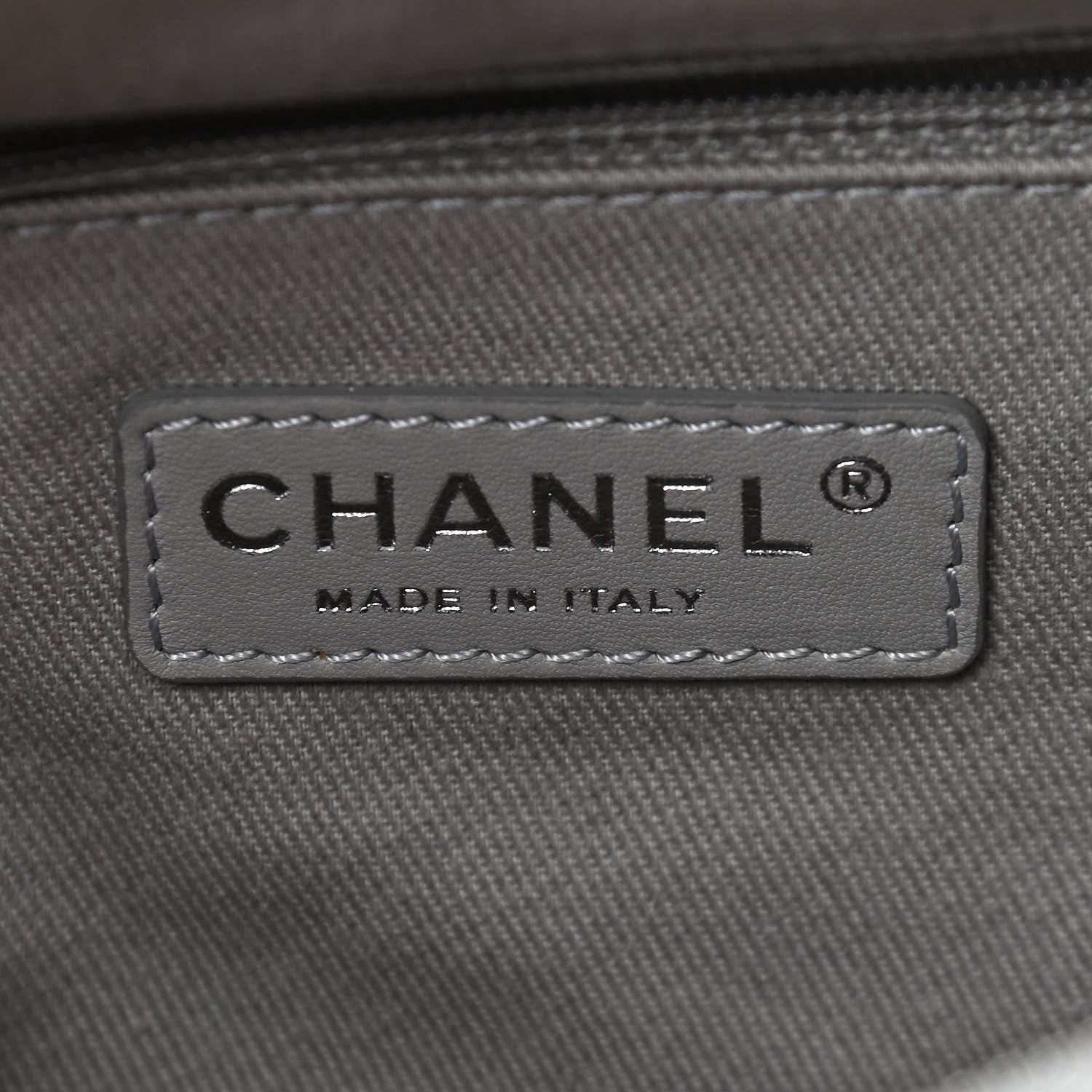 Chanel Aged Calfskin Quilted Be CC Tote Black 6 of 9