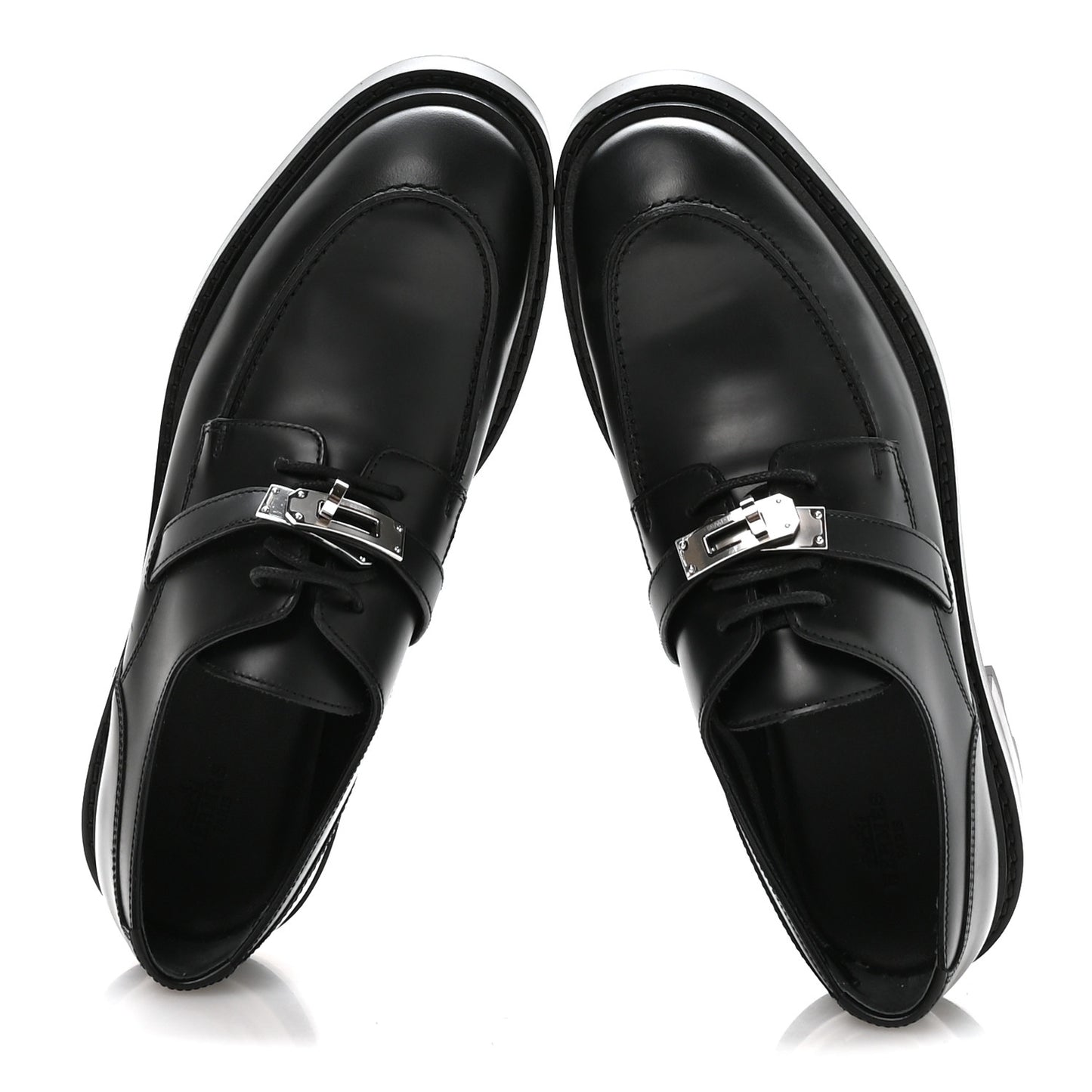 Glossed Calfskin First Oxford 39 Black