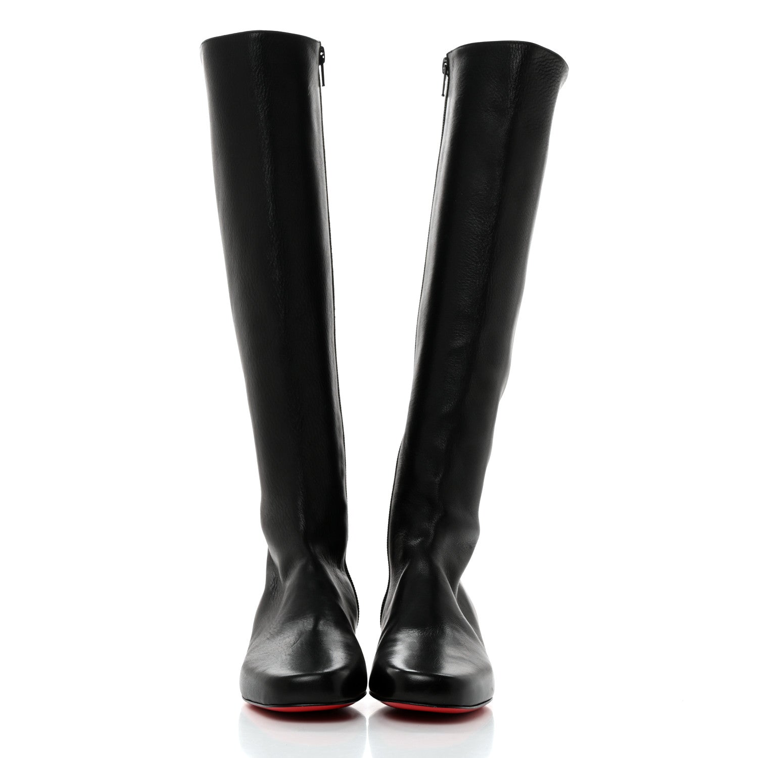 Christian Louboutin Nappa Tounoir Flat Knee Boots 36 Black 2 of 8