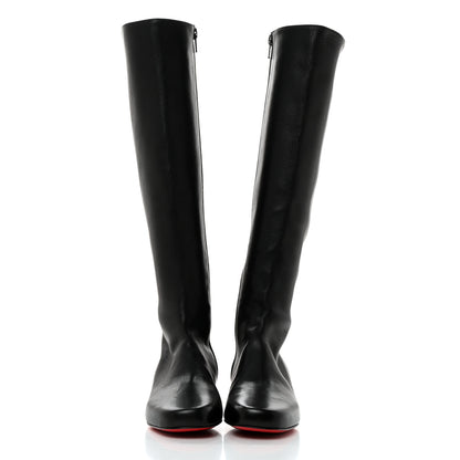 Christian Louboutin Nappa Tounoir Flat Knee Boots 36 Black 2 of 8