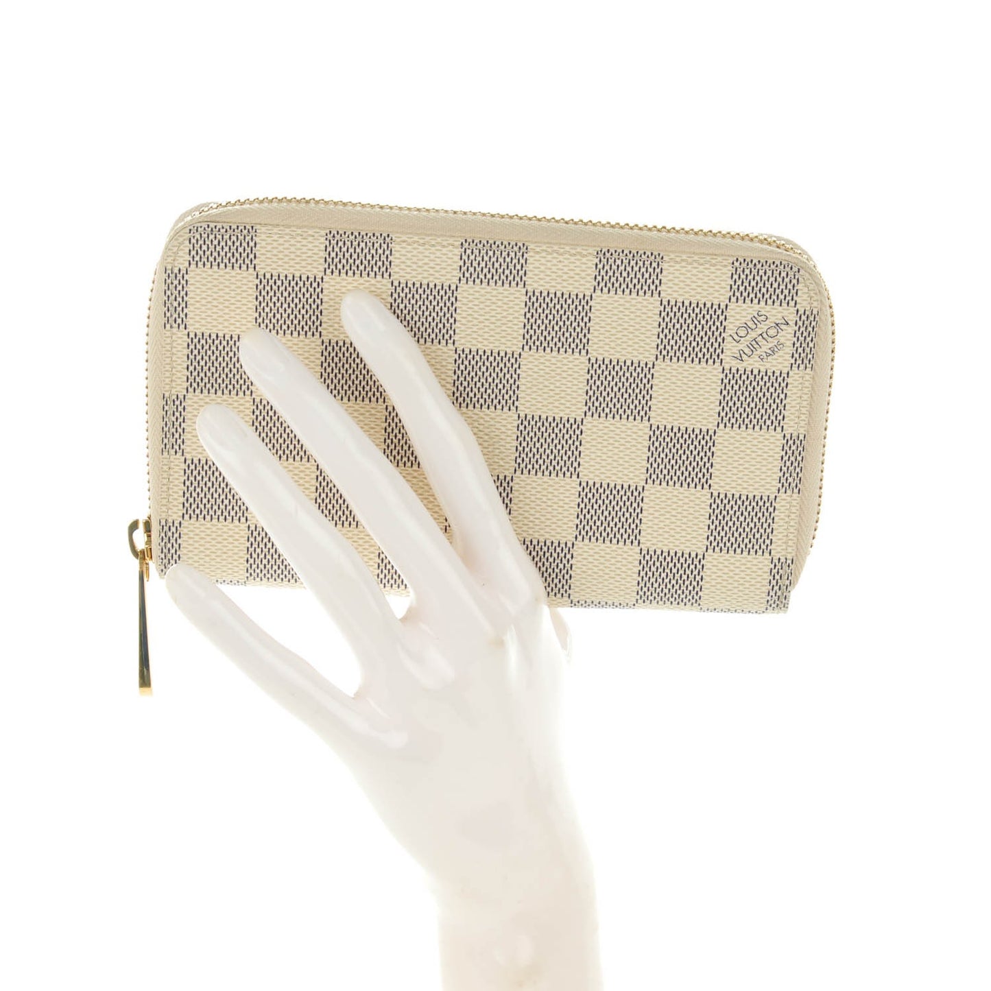 Damier Azur Compact Zippy Wallet