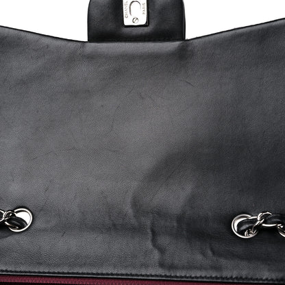 Chanel Lambskin Quilted Jumbo Single Flap Black 10 of 14