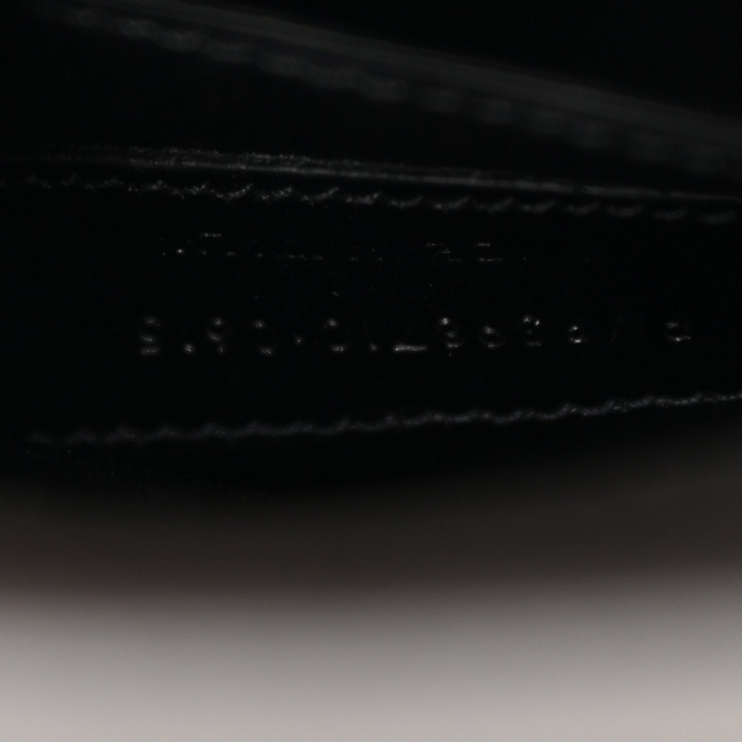 Grained Calfskin Baby Sac De Jour Coal