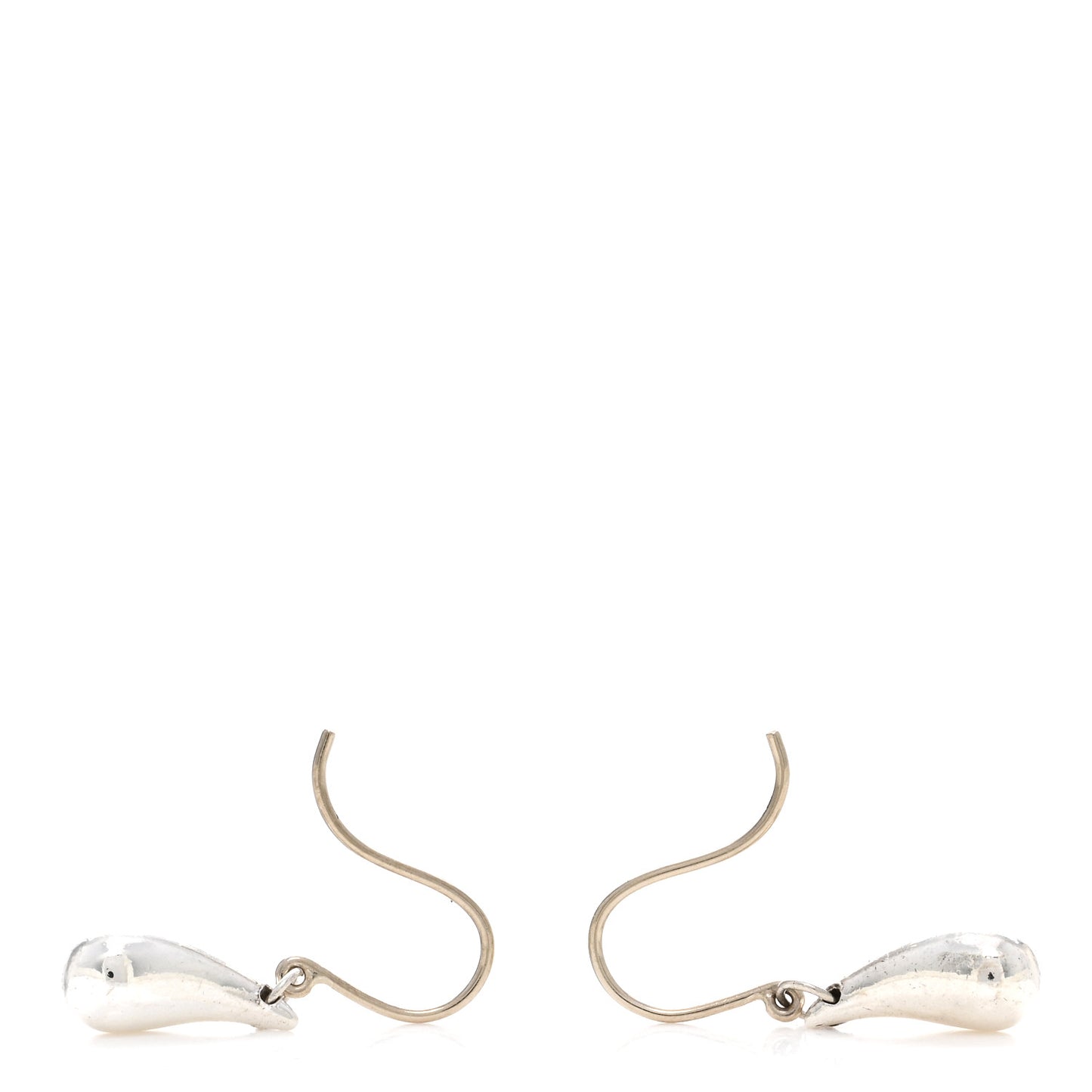 Sterling Silver Elsa Peretti Teardrop Earrings