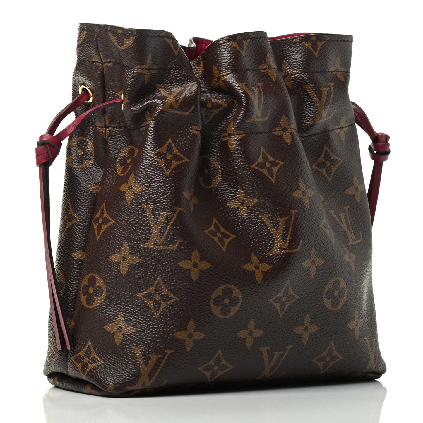 Monogram Pouch Noe Fuchsia